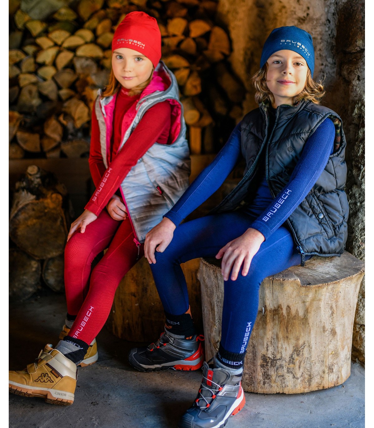 Sous Vêtements de Snowboard Thermiques Enfant